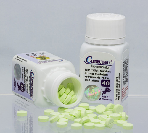 Clenbuterol 40mg x 100 tabs | LA Pharma S.r.l.