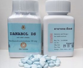 Danabol DS (Blue Heart's Dianabol pills) 10mg x 500 tabs - Body Research Thailand