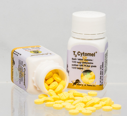 T3 Cytomel 100mcg x 100 tabs | LA Pharma S.r.l.