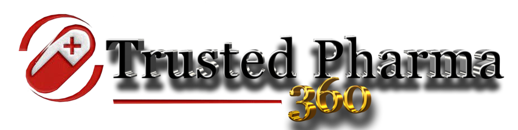 trusted pharma360 logo black